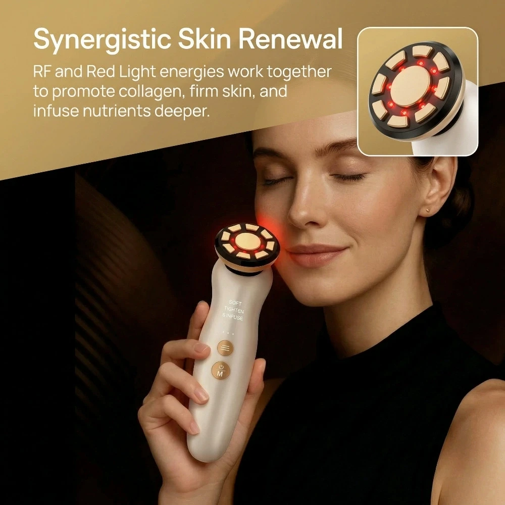 Skincare Scora - RF Facial Massager LED Light therapy