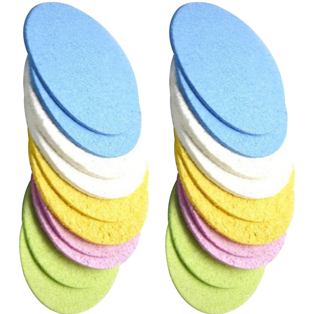 Skincare Exfoliating - 25Pcs Premium Facial Sponges for Washing