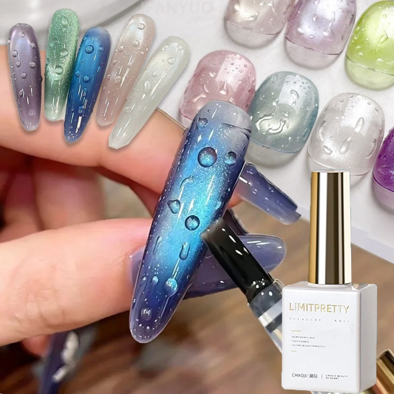 Cucumber Cooling Gel - Water Drop Nail Gel Set 3D