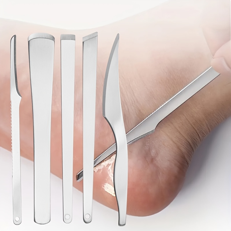 Skincare Ingredients Checker - 5Pcs Stainless Steel Multifunctional Pedicure Tool