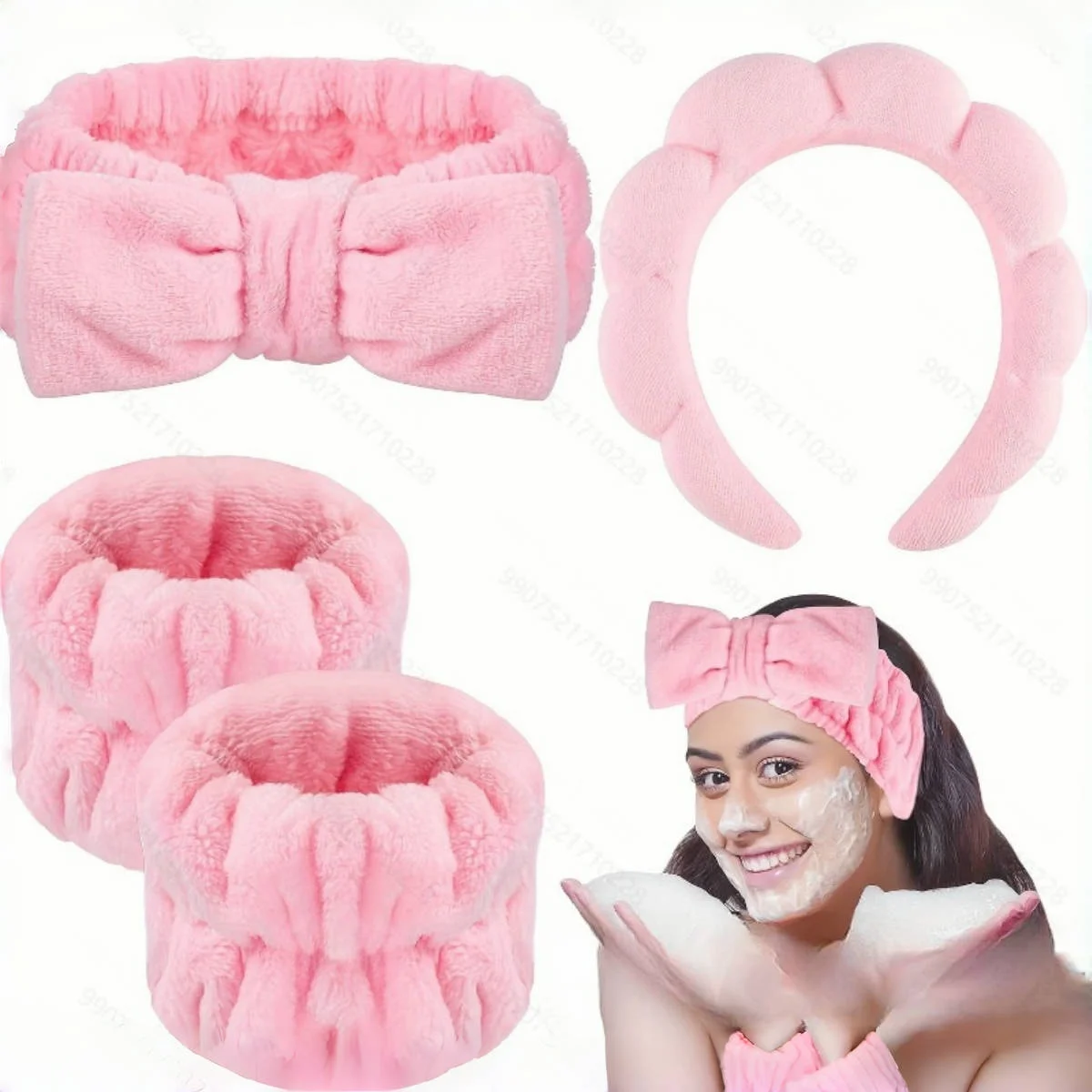 Skincare Ingredients Checker - 4pcs fashionable shampoo set, wrist guards,