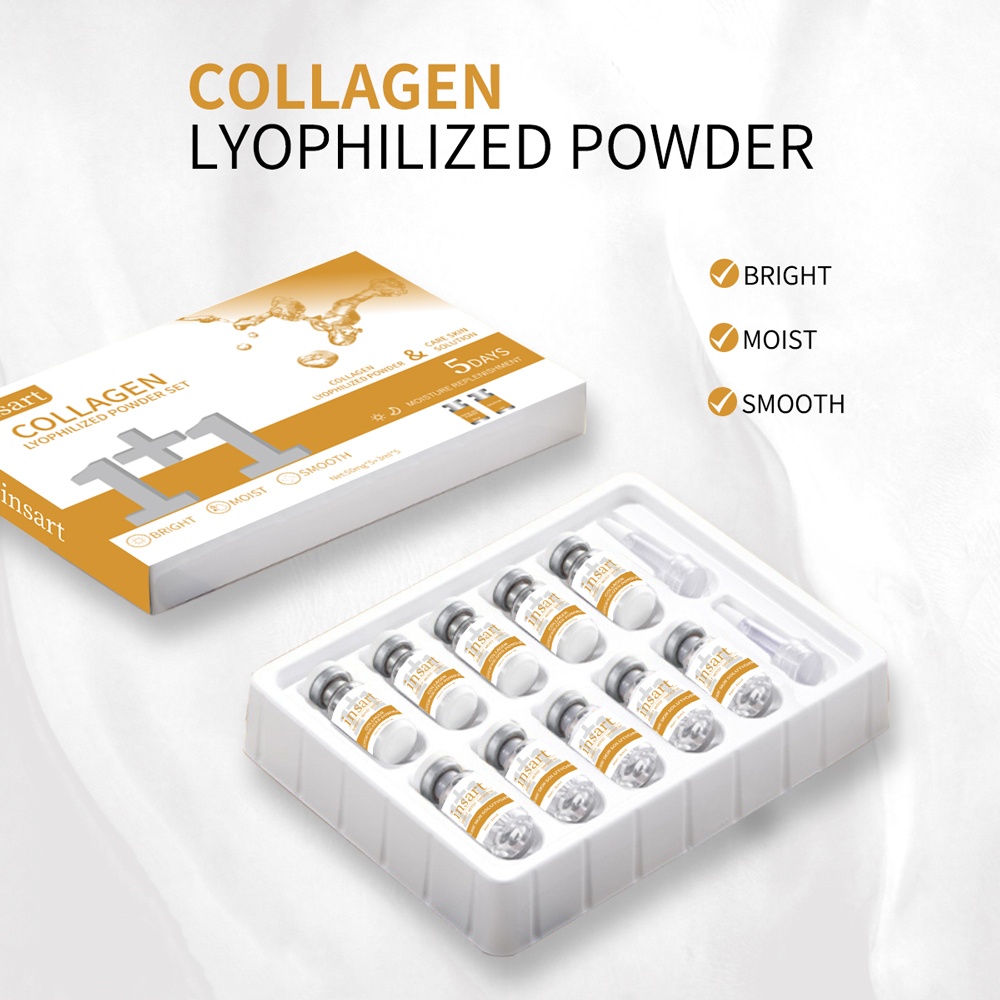 Skincare Collagen - 1 Box/10Pcs Collagen Freeze-Dried Powder Skincare