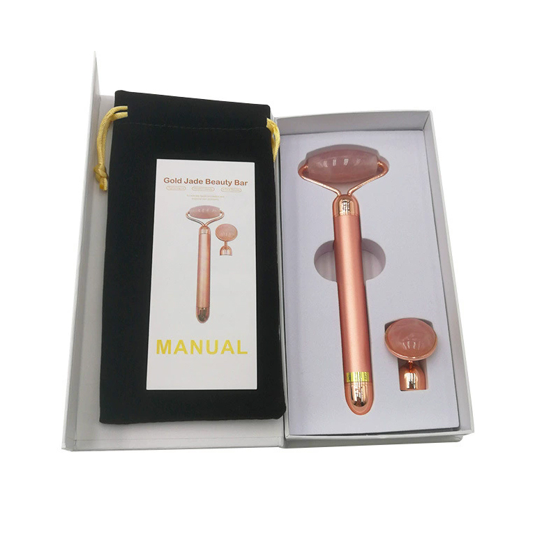 Skincare Scora - Rose Quartz Roller Electric Massager 2