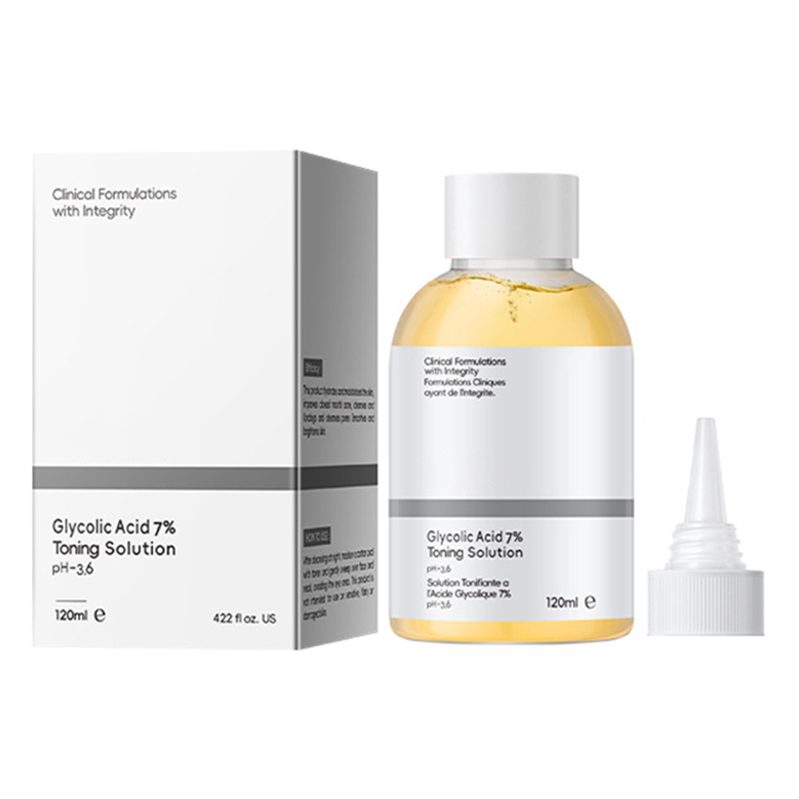 Glycolic Acid Exfoliant - 110ml Pore Shrinking Serum Glycolic Acid