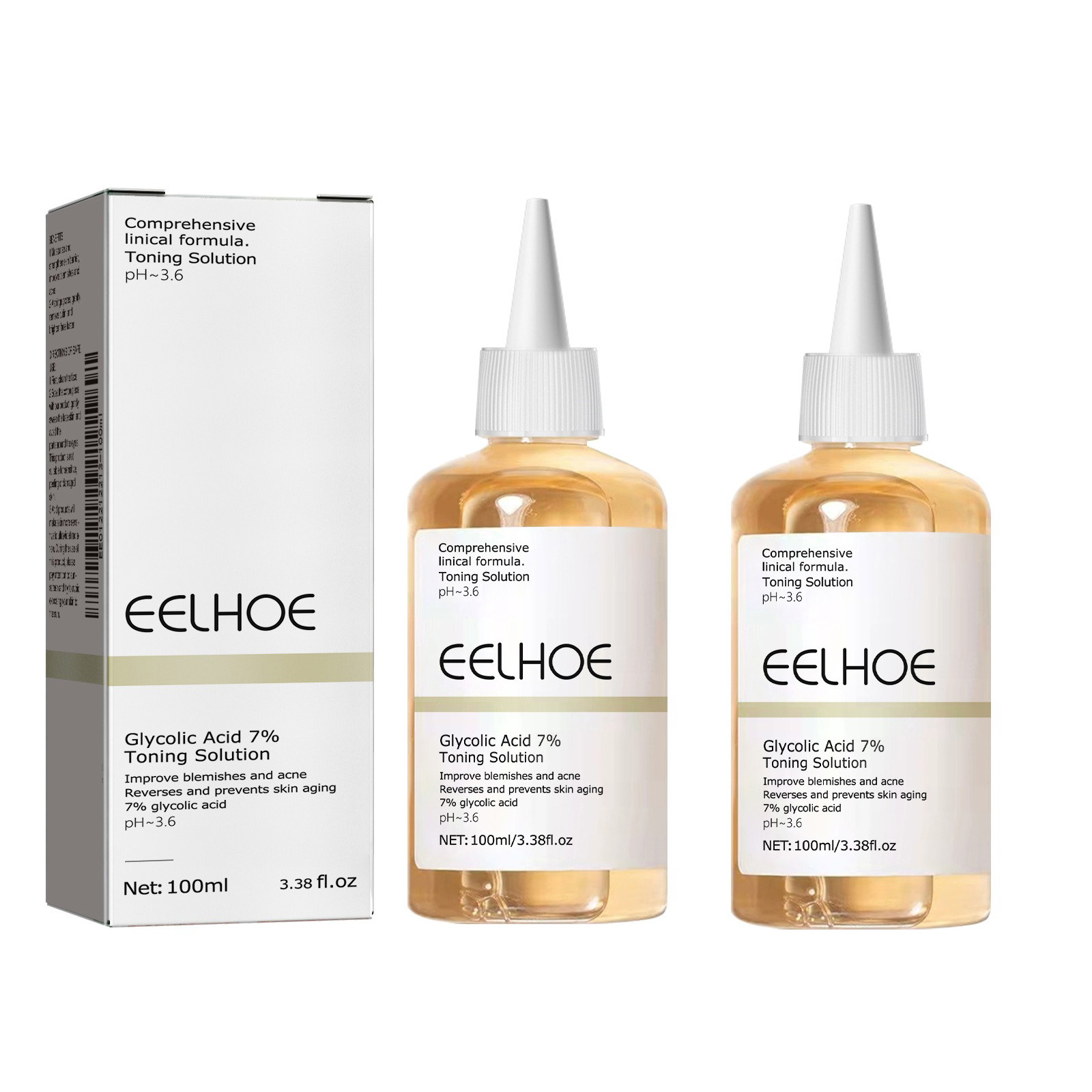 Glycolic Acid Exfoliant - Glycolic Acid 7% Toning Solution Ordinary