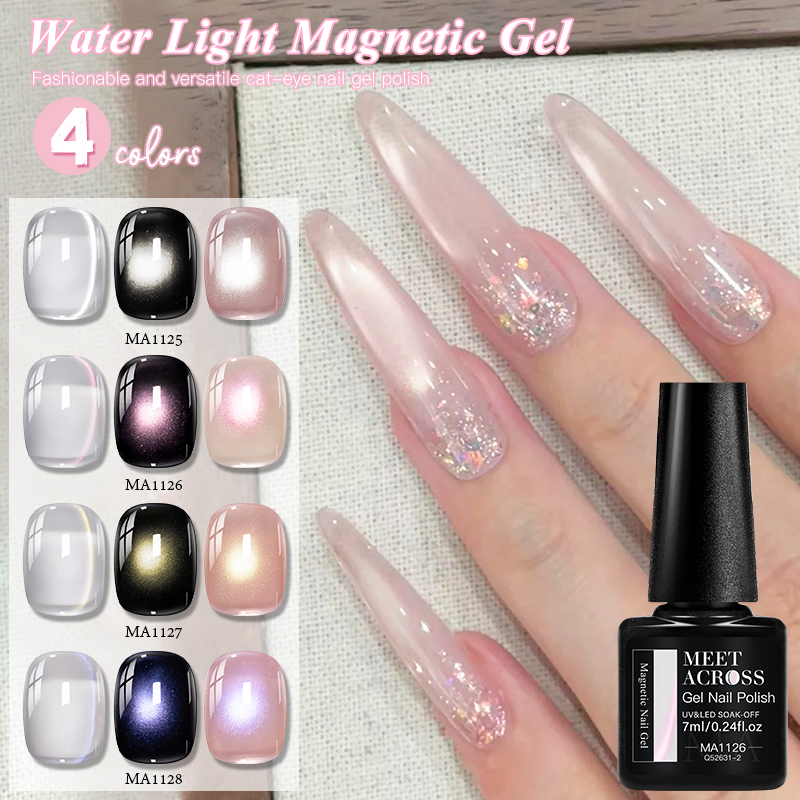 Cucumber Cooling Gel - Water Light Cat Magnetic Gel Nail