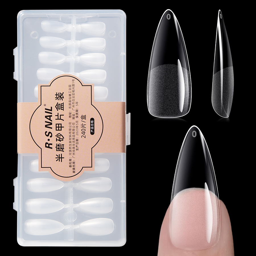 RSNAIL 1/2box Press On Nails W - Cucumber Cooling Gel recension och pris