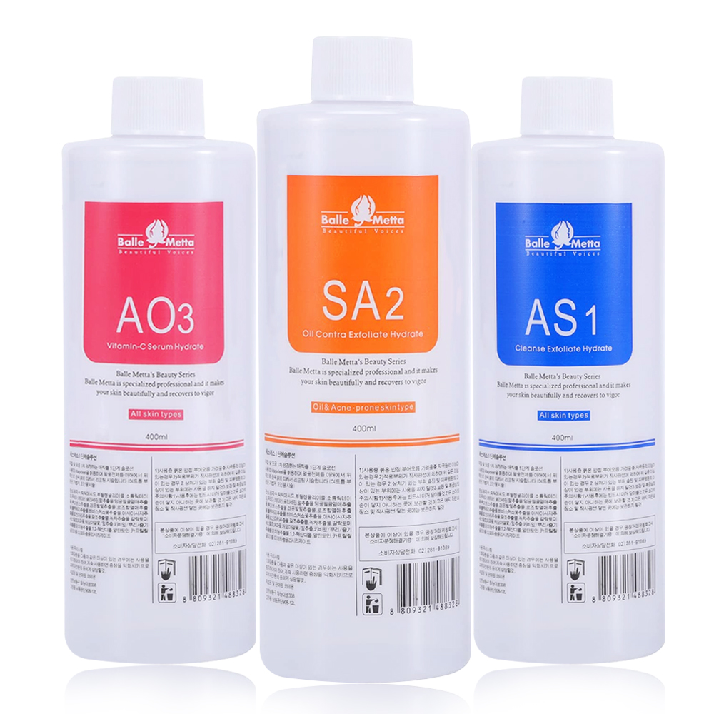 3pcs/Lot 1200ML Hydra Liquid F - Skincare Exfoliating recension och pris