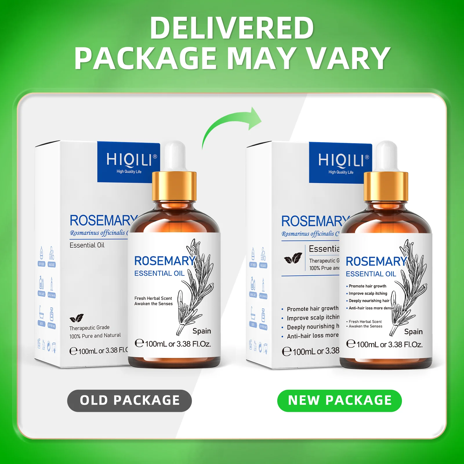 HIQILI Rosemary Jasmine Lavend - Skincare Skin 1004 recension och pris