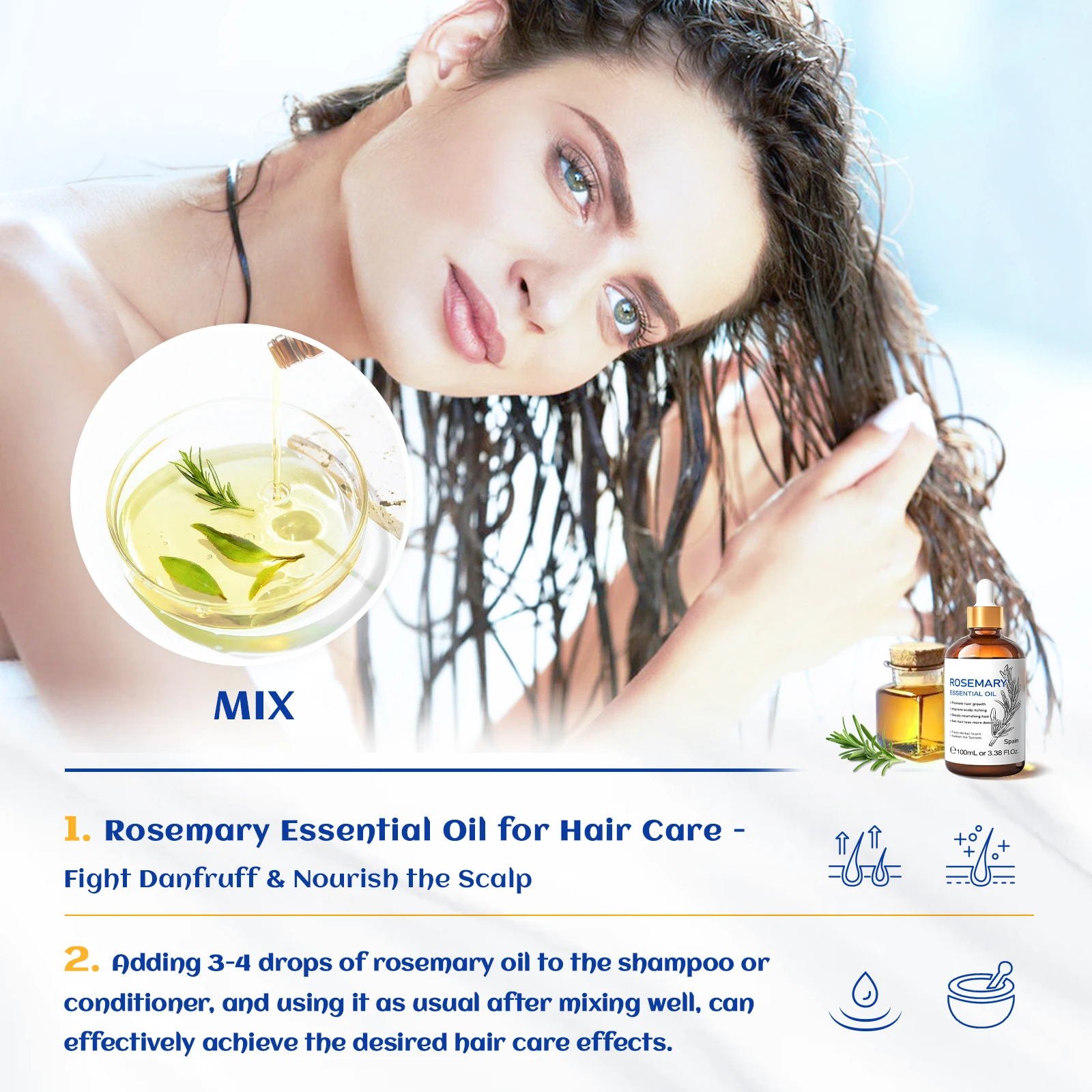 HIQILI Rosemary Jasmine Lavend - Skincare Skin 1004 recension och pris