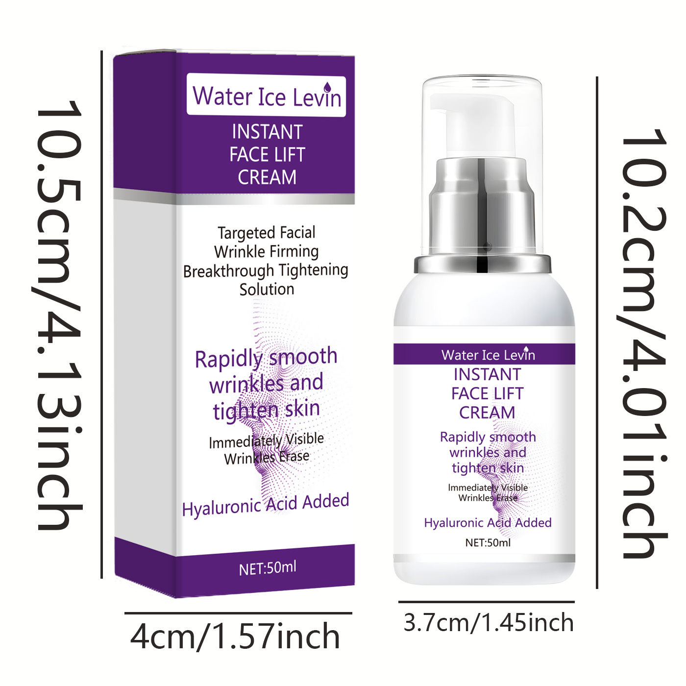 Instant Face Lift Cream with H - Skincare Collagen recension och pris