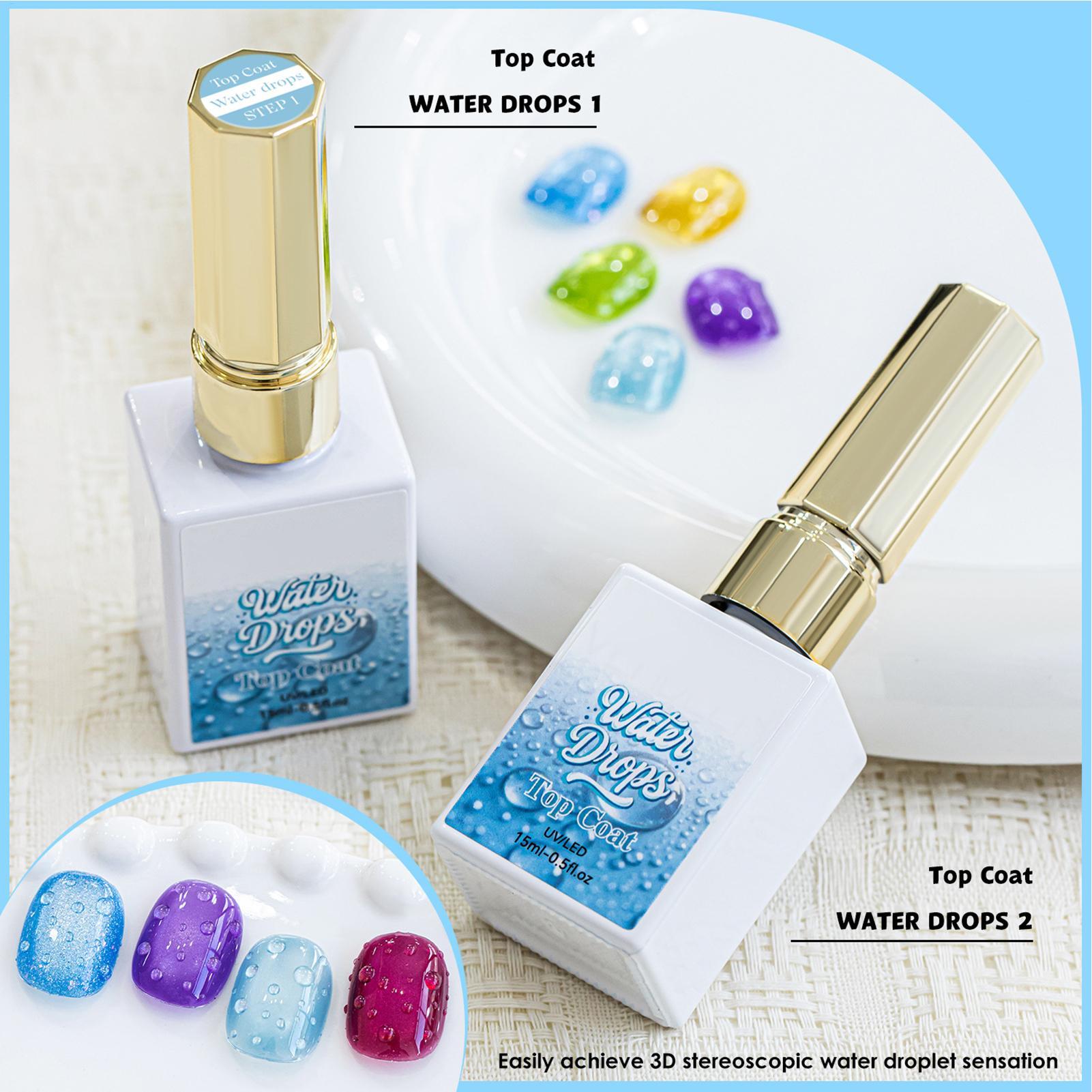 Raindrop Gel Nail Polishing 2P - Cucumber Cooling Gel recension och pris