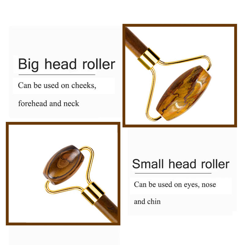 Natural Tiger Eye Jade Roller  - Skincare Scora recension och pris