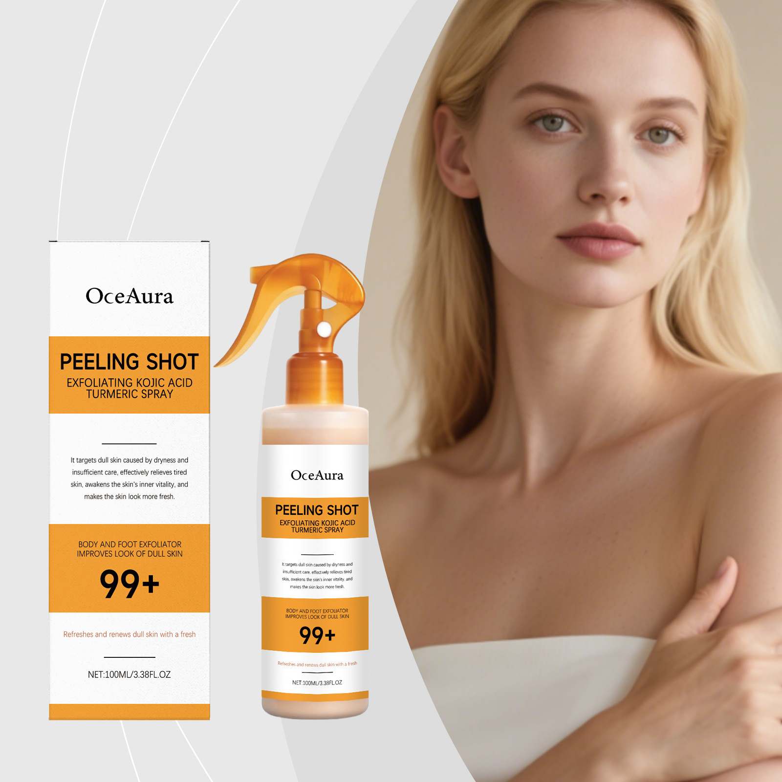 Kojic Acid Turmeric Spray Dead - Skincare Glow Glowing recension och pris