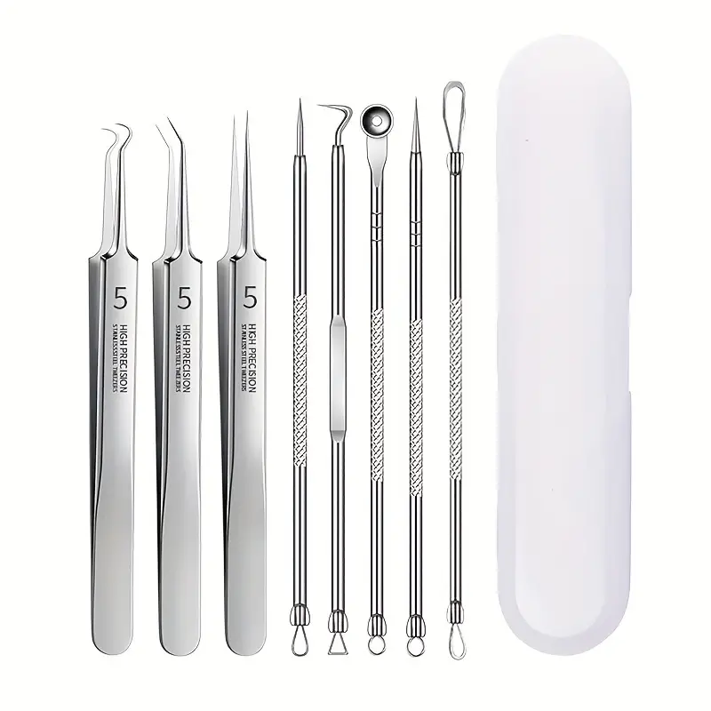 3-8Pcs Acne Needle Tool Set Pi - Skincare Ingredients Checker recension och pris