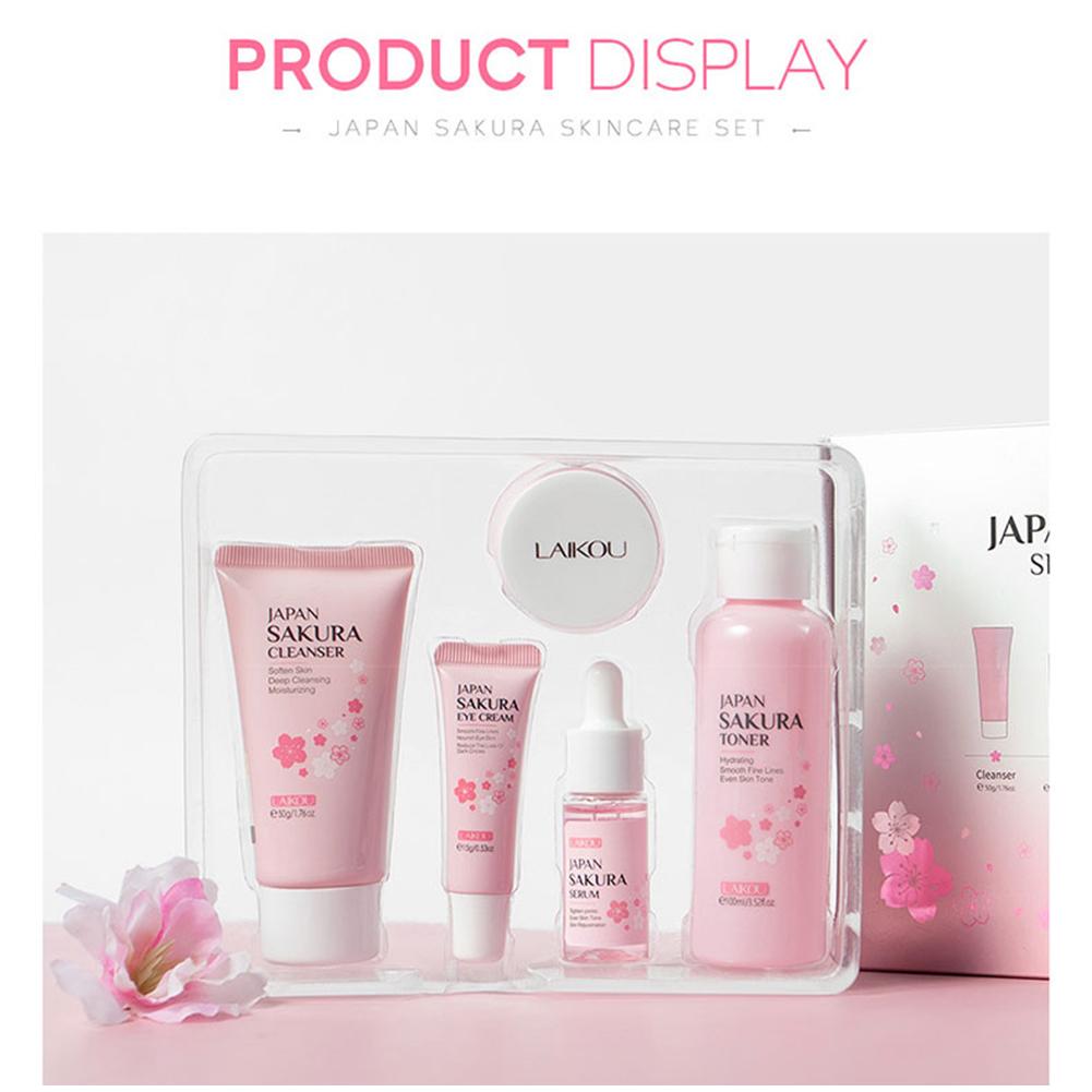 5/3pcs/Set Sakura Skin Care Se - Skincare Scora recension och pris