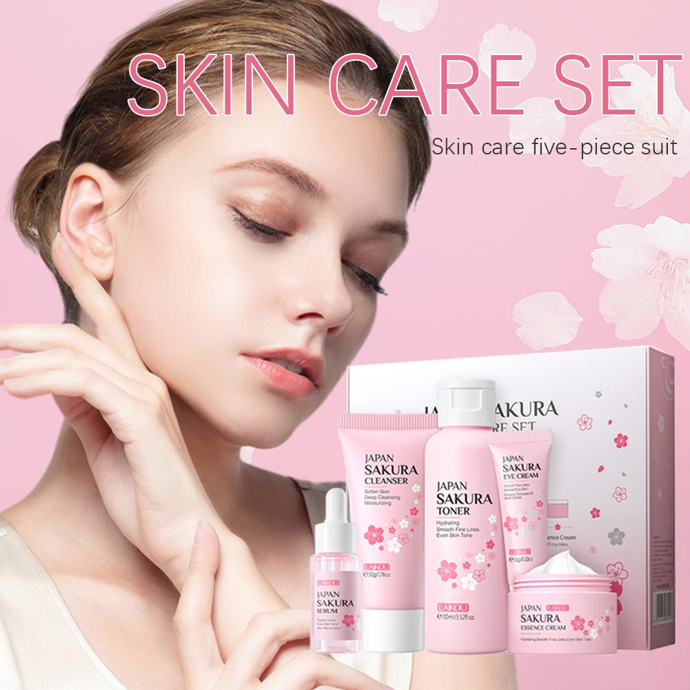 5/3pcs/Set Sakura Skin Care Se - Skincare Scora recension och pris
