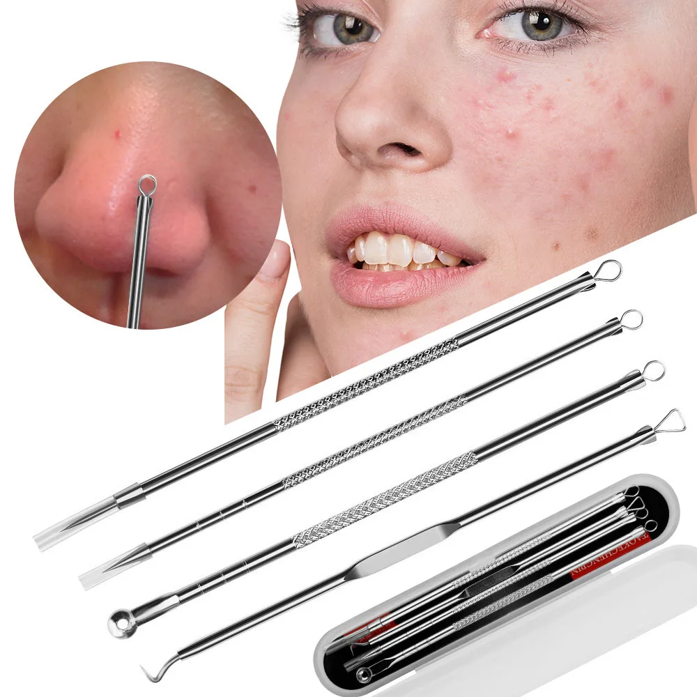 4Pcs Blackhead Acne Remover Se - Skincare Ingredients Checker recension och pris