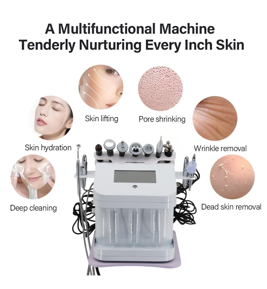 10 in 1 Hydro Dermabrasion Fac - Skincare Exfoliating recension och pris