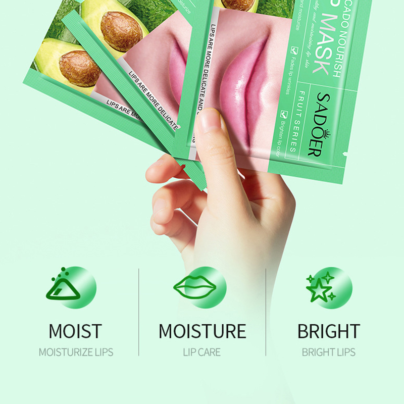 30pcs Fruits Lip Mask Moisturi - Skincare Collagen recension och pris