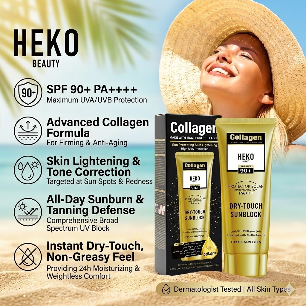 HEKO BEAUTY Collagen Dry Touch - Skincare Collagen recension och pris