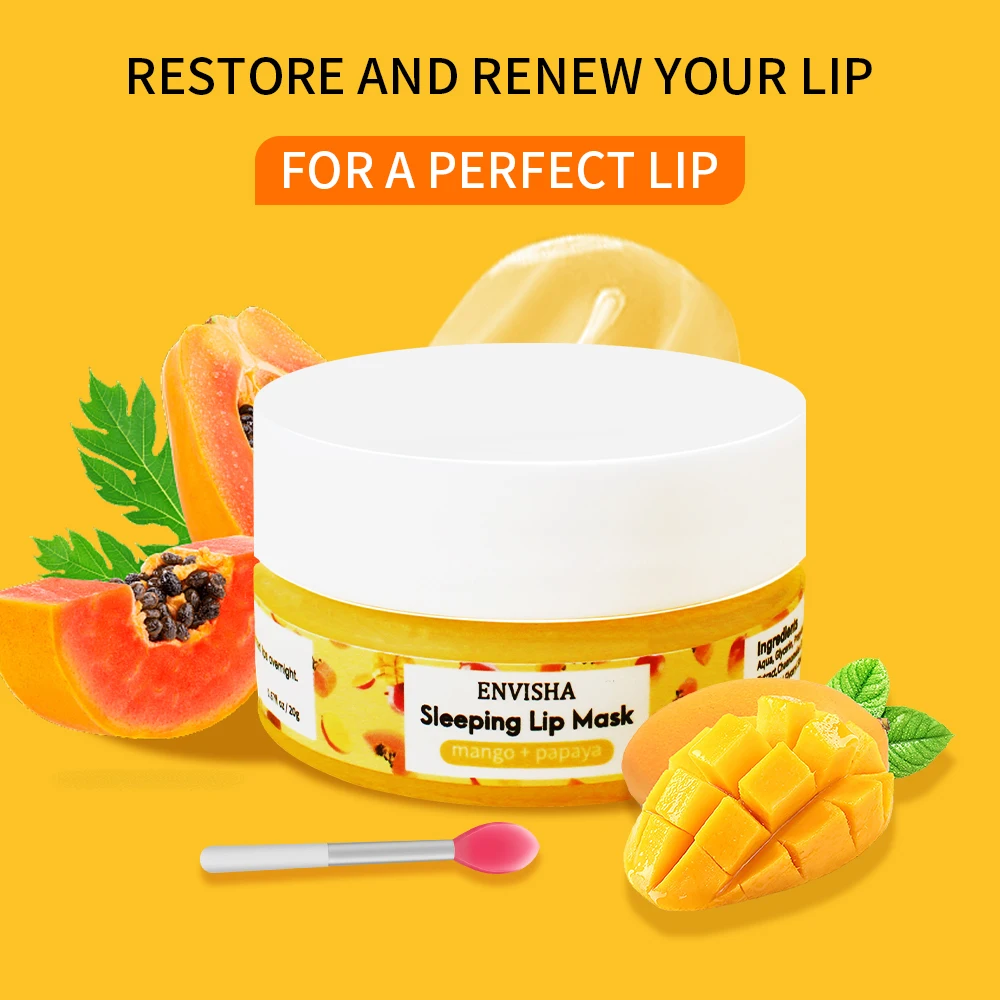 ENVISHA Lip Mask Sleeping Main - Skincare Exfoliating recension och pris