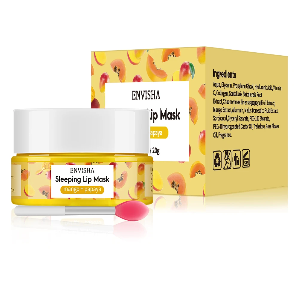 ENVISHA Lip Mask Sleeping Main - Skincare Exfoliating recension och pris