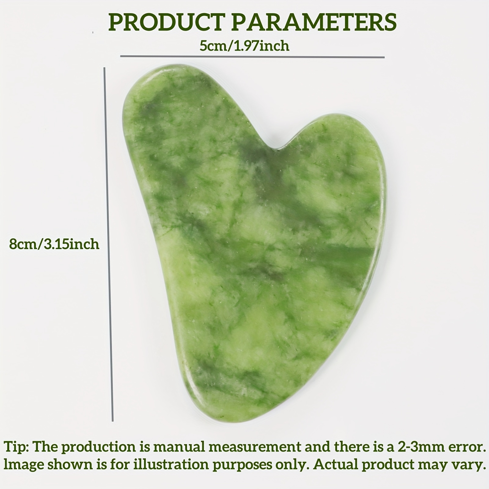Facial Gua Sha Tool Jade Guash - Skincare Scora recension och pris