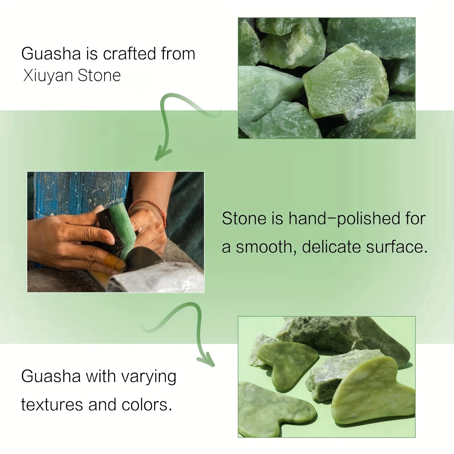Facial Gua Sha Tool Jade Guash - Skincare Scora recension och pris