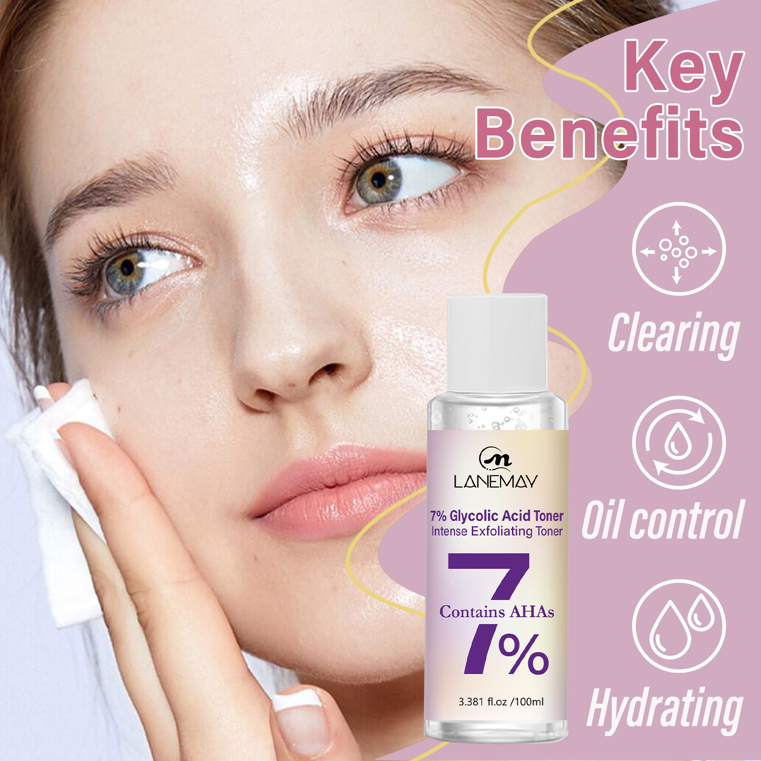 7% Glycolic Acid Toner – Inten - Glycolic Acid Exfoliant recension och pris