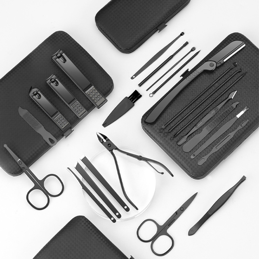 Nail Tool Set Stainless Steel  - Skincare Ingredients Checker recension och pris