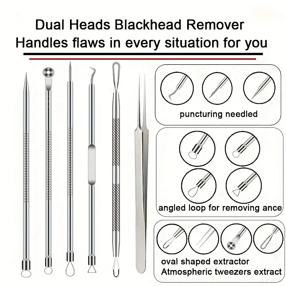 6Pcs Ultra-Precise Pimple Twee - Skincare Ingredients Checker recension och pris