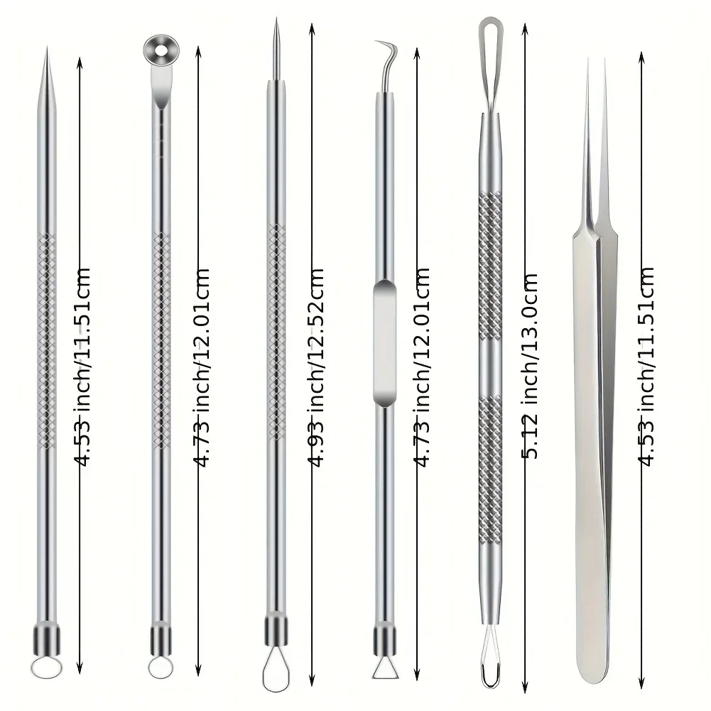 6Pcs Ultra-Precise Pimple Twee - Skincare Ingredients Checker recension och pris