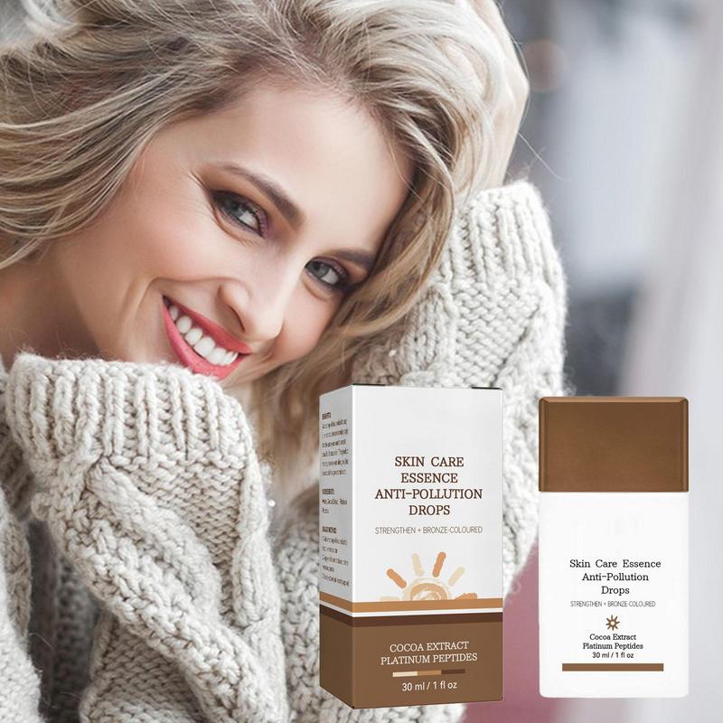 Liquid Bronzer Drops Tan Pepti - Skincare Glow Glowing recension och pris